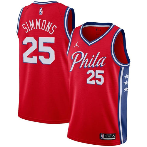 Philadelphia 76ers Jordan Statement Swingman Jersey - Ben Simmons - Mens