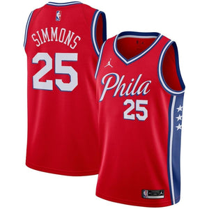 Philadelphia 76ers Jordan Statement Swingman Jersey - Ben Simmons - Mens