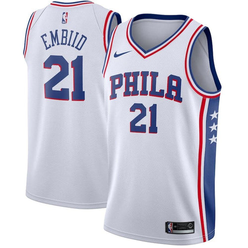 Philadelphia 76ers Nike Association Swingman Jersey - Joel Embiid - Mens