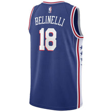 Load image into Gallery viewer, Philadelphia 76ers Nike Icon Swingman Jersey - Marco Belinelli - Mens