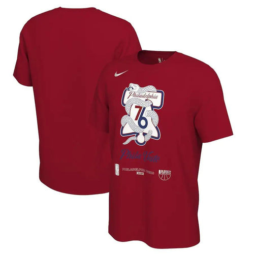Philadelphia 76ers Nike Playoff 2021 Mantra T-Shirt - Mens