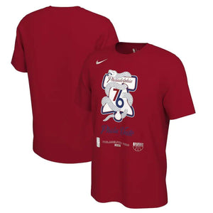 Philadelphia 76ers Nike Playoff 2021 Mantra T-Shirt - Mens