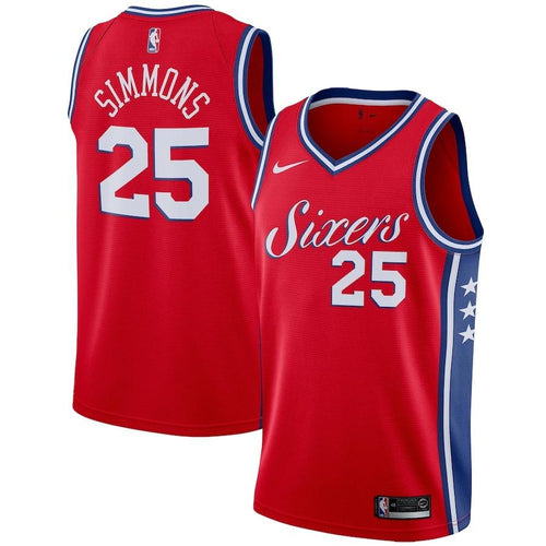 Philadelphia 76ers Nike Statement Swingman Jersey - Ben Simmons - Mens