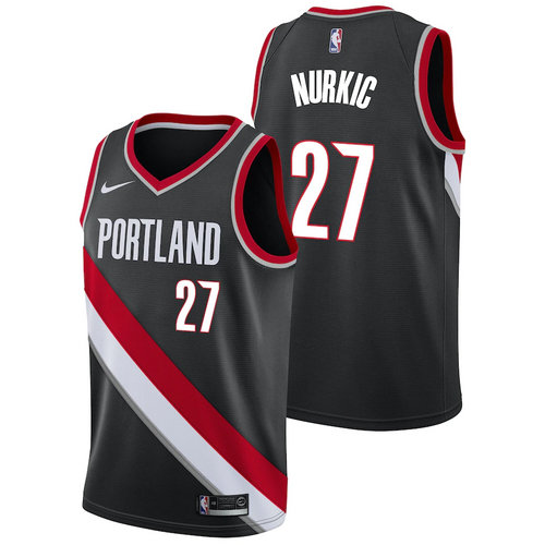Portland Trail Blazers Nike Icon Swingman Jersey - Jusuf Nurkic - Mens