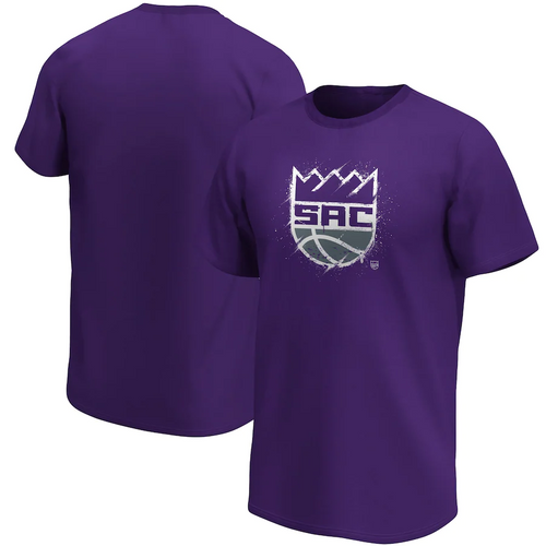 Sacramento Kings Fanatics Branded Iconic Splatter Graphic T-Shirt