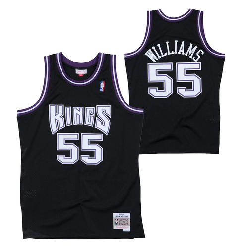 Sacramento Kings Jason Williams Hardwood Classics Road Swingman Jersey - Mens