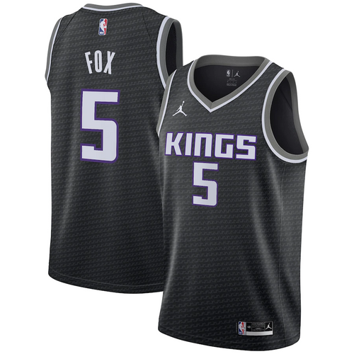 Sacramento Kings Jordan Statement Swingman Jersey - De'Aaron Fox - Mens