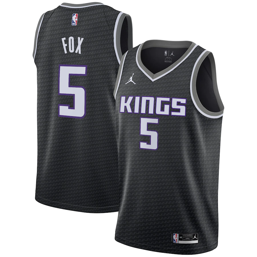 Sacramento Kings Jordan Statement Swingman Jersey - De'Aaron Fox - Mens