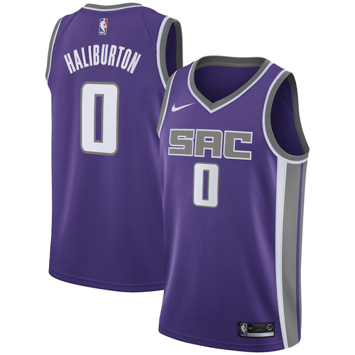 Sacramento Kings Nike Icon Swingman Jersey - Tyrese Haliburton - Mens