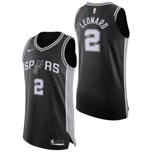 San Antonio Spurs Nike Icon Authentic Jersey - Kawhi Leonard - Mens