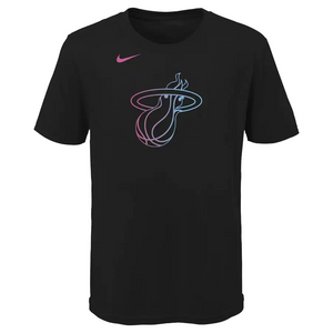 Miami Heat Nike City Edition Logo T-Shirt - Youth