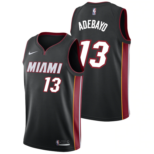Miami Heat Nike Icon Swingman Jersey - Bam Adebayo - Mens