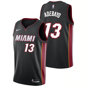 Miami Heat Nike Icon Swingman Jersey - Bam Adebayo - Mens