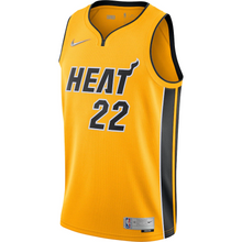 Load image into Gallery viewer, Miami Heat Nike Earned Edition Swingman Jersey - Jimmy Butler - Youth