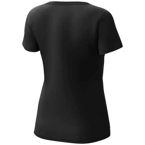 Miami Heat Iconic Splatter Graphic T-Shirt - Black - Womens
