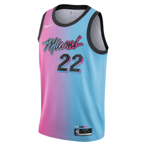 Miami Heat Nike City Edition Swingman Jersey - Jimmy Butler - Youth - 2020