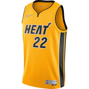 Miami Heat Nike Earned Edition Swingman Jersey - Jimmy Butler - Mens