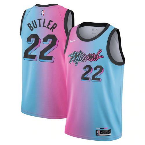 Miami Heat Nike City Edition Swingman Jersey - Jimmy Butler - Youth - 2020