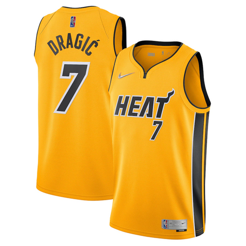 Miami Heat Nike Earned Edition Swingman Jersey - Goran Dragic - Mens
