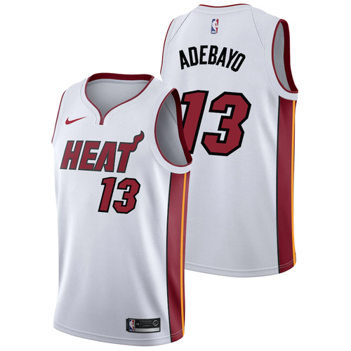 Miami Heat Nike Association Swingman Jersey - Bam Adebayo - Mens