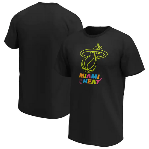 Miami Heat Fanatics Branded Pop Graphic T-Shirt - Mens