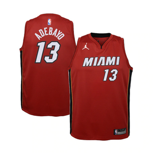 Miami Heat Jordan Statement Swingman Jersey - Bam Adebayo - Youth