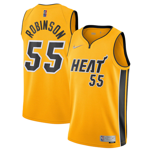 Miami Heat Nike Earned Edition Swingman Jersey - Duncan Robinson - Mens