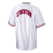 Load image into Gallery viewer, Men&#39;s Mitchell &amp; Ness John Stockton White USA Basketball 1992 Dream Team Authentic Shooting Shirt