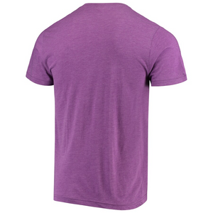Men's Marvin Bagley III Purple Sacramento Kings Caricature Tri-Blend T-Shirt