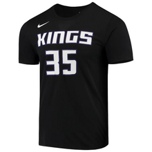 Load image into Gallery viewer, Men&#39;s Nike Marvin Bagley III Black Sacramento Kings Name &amp; Number Performance T-Shirt