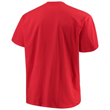 Load image into Gallery viewer, Men&#39;s Mitchell &amp; Ness Red Sacramento Kings Big &amp; Tall Hardwood Classics Throwback Logo T-Shirt