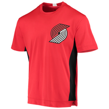 Load image into Gallery viewer, Men&#39;s Nike Red/Black Portland Trail Blazers City Edition 2.0 Shooting Performance T-Shirt