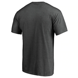 Men's Fanatics Branded Heather Charcoal Portland Trail Blazers Noches Ene-Be-A Wordmark T-Shirt