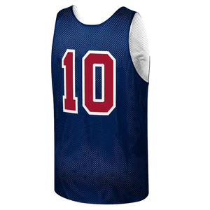 Men's Mitchell & Ness Clyde Drexler Navy USA Basketball Training 1992 Dream Team Authentic Reversible Practice Jersey