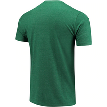 Load image into Gallery viewer, Men&#39;s Mitchell &amp; Ness Heathered Kelly Green Boston Celtics Hardwood Classics Throwback Logo Tri-Blend T-Shirt