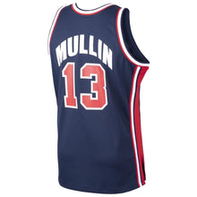 Load image into Gallery viewer, Men&#39;s Mitchell &amp; Ness Chris Mullin Navy USA Basketball Home 1992 Dream Team Authentic Jersey
