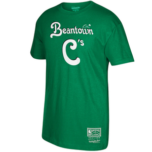 Men's Mitchell & Ness Kelly Green Boston Celtics Beantown Hometown T-Shirt