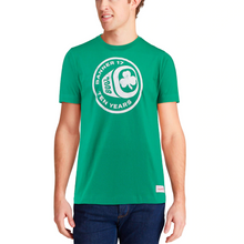 Load image into Gallery viewer, Men&#39;s Mitchell &amp; Ness Kelly Green Boston Celtics Banner 17 Tenth Anniversary Ring T-Shirt