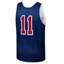 Load image into Gallery viewer, Men&#39;s Mitchell &amp; Ness Karl Malone Navy USA Basketball Training 1992 Dream Team Authentic Reversible Practice Jersey