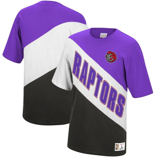 Toronto Raptors Mitchell & Ness Play by Play T-Shirt - Mens