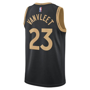 Toronto Raptors Nike City Edition Swingman Jersey - Black - Fred VanVleet - Mens