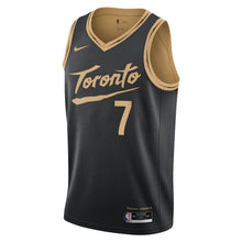 Load image into Gallery viewer, Toronto Raptors Nike City Edition Swingman Jersey - Black - Kyle Lowry - Mens