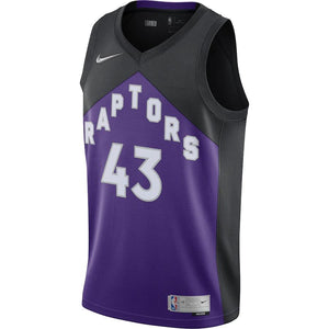 Toronto Raptors Nike Earned Edition Swingman Jersey - Pascal Siakam - Mens