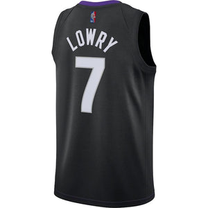 Toronto Raptors Nike Earned Edition Swingman Jersey - Kyle Lowry - Mens