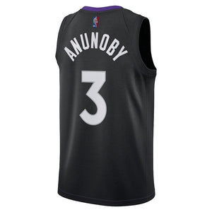 Toronto Raptors Nike Earned Edition Swingman Jersey - OG Anunoby - Mens