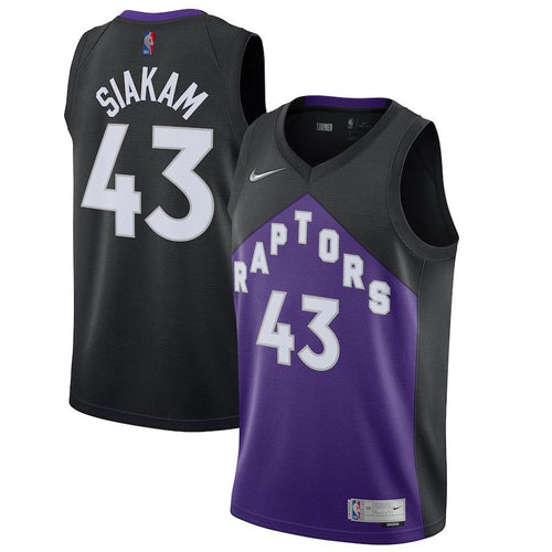 Toronto Raptors Nike Earned Edition Swingman Jersey - Pascal Siakam - Mens