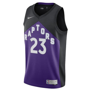 Toronto Raptors Nike Earned Edition Swingman Jersey - Fred VanVleet - Mens