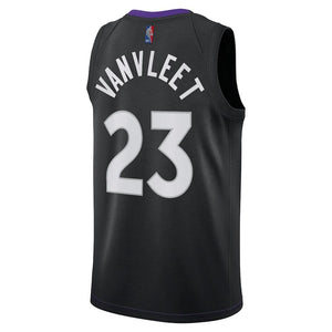 Toronto Raptors Nike Earned Edition Swingman Jersey - Fred VanVleet - Mens