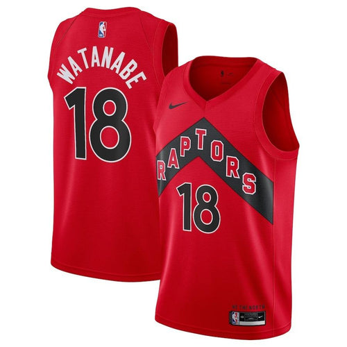Toronto Raptors Nike Icon Swingman Jersey - Yuta Watanabe - Mens