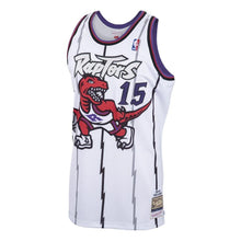 Load image into Gallery viewer, Toronto Raptors Vince Carter Hardwood Classics Home Swingman Jersey By Mitchel &amp; Ness - Mens